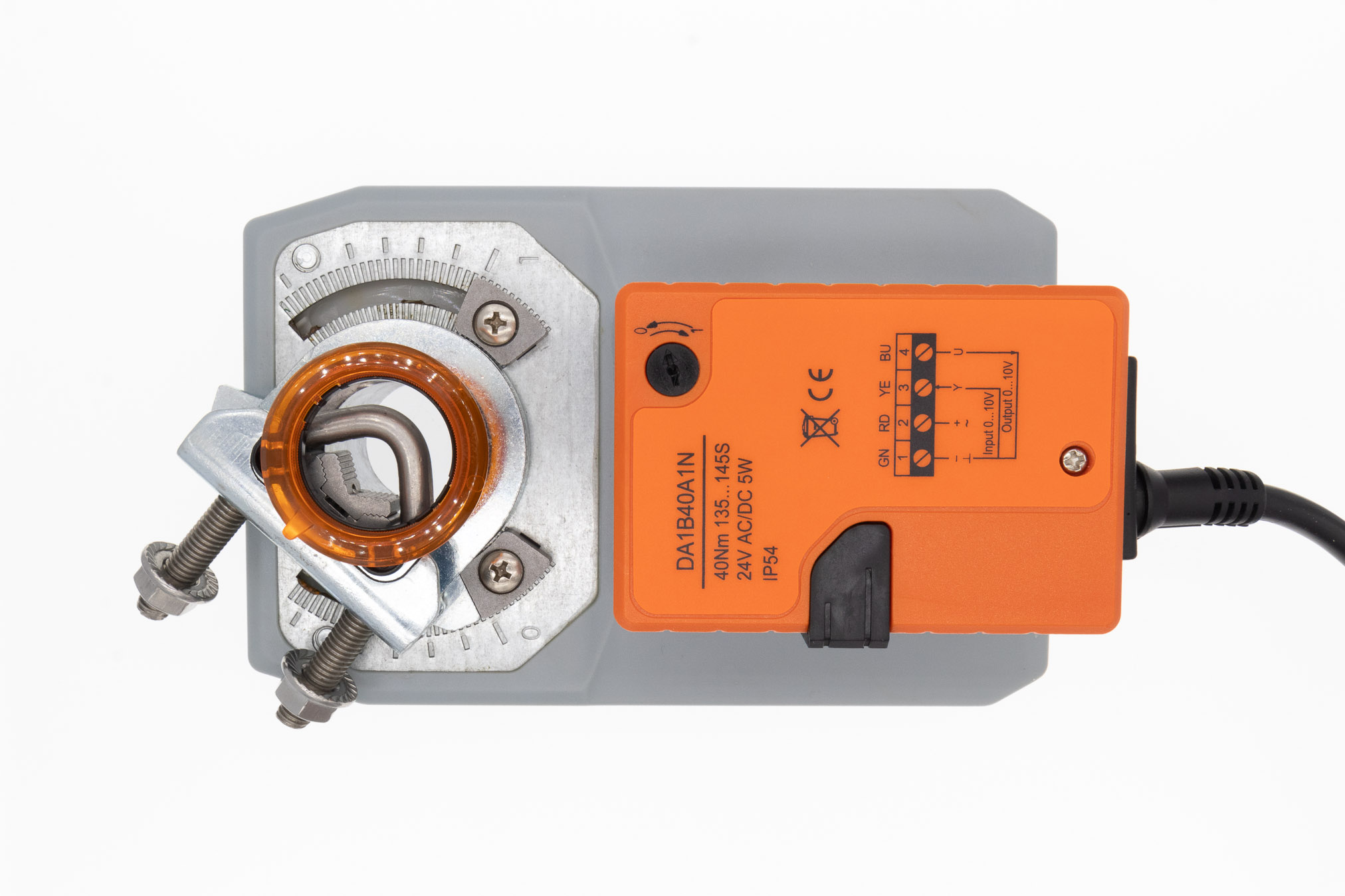 ACTUADOR ELECTRONICO DE TORQUE: 40 NM (354 in-lb), ARMAZON B,  SIN RESORTE DE RETORNO, SEÑAL DE CONTROL MODULANTE